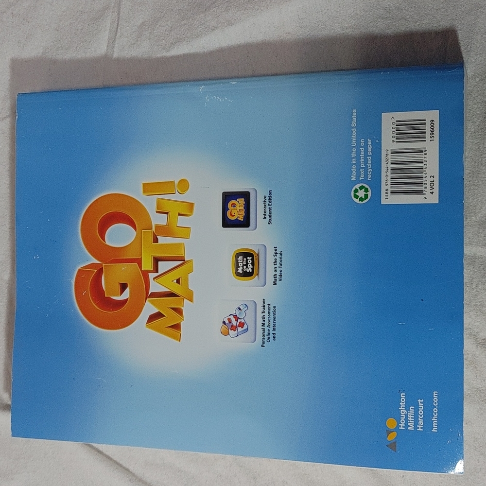 Go Math common core Book volume 2 Workbook - Picture 2 of 7